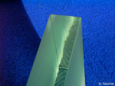 Reichel flammpolierte Kante